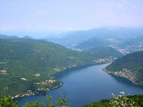 Lago di Lugano dal Monte Orsa